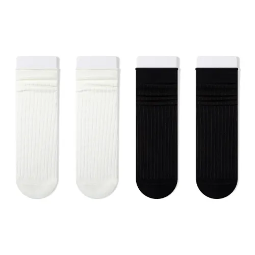 Moremoli Mid Calf Socks Women's 4 Pack