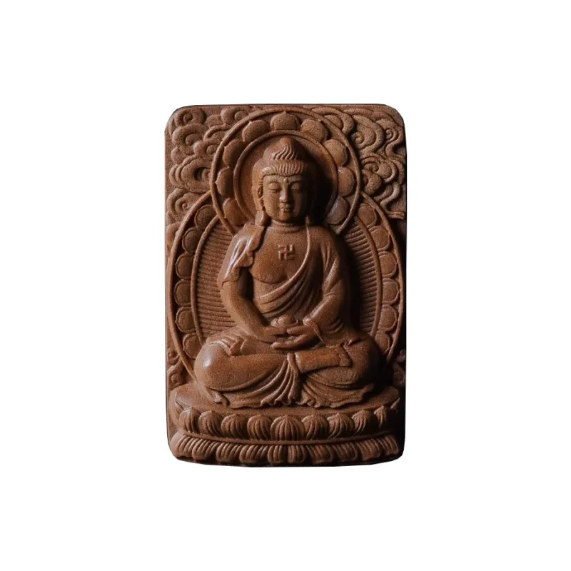 DALONG Old Mountain Sandalwood Pendants Unisex-15