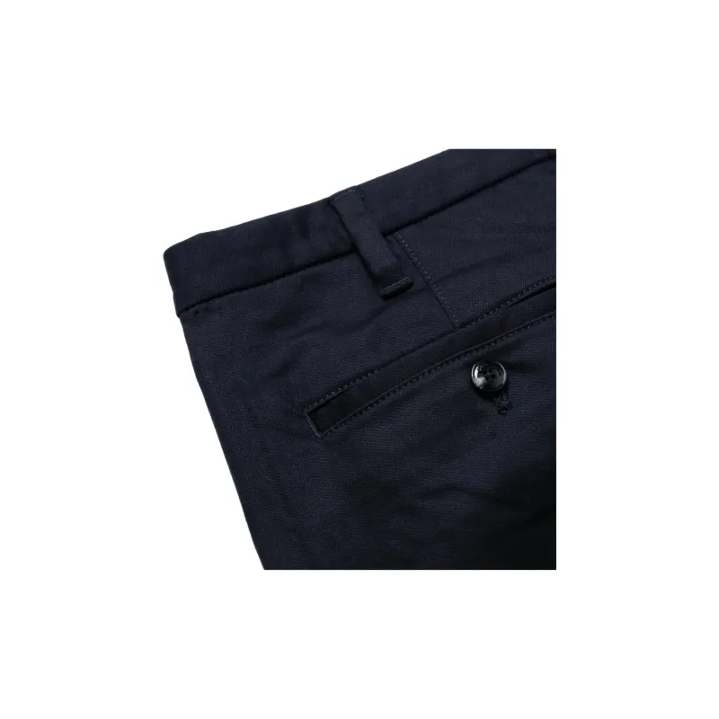 EMPORIO ARMANI Straight Leg Slim Cut Trousers-8