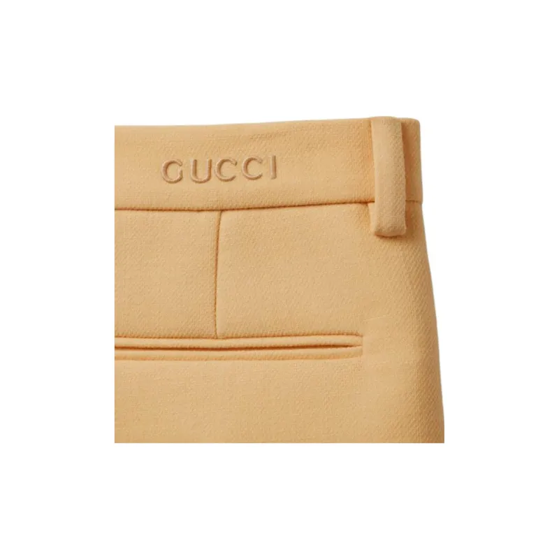 GUCCI Casual Shorts Women's Yellow-6