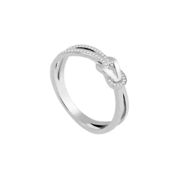 FRED White Gold Rings Women's Silver