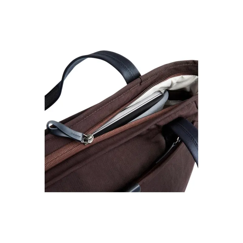 BELLROY Nylon Tote Bag, Shopping Bag, Handbag, Shoulder Bag Medium Size Unisex Merlot Brown-3