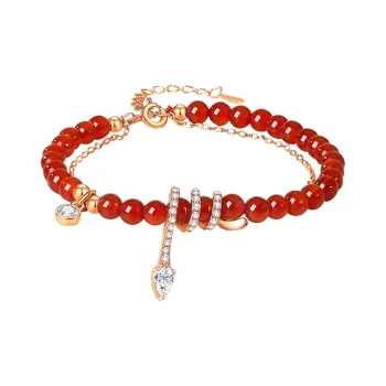 Tanizuku Agate Bracelets Women's