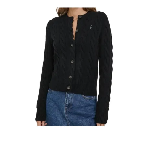 Polo Ralph Lauren Polo Pony embroidered Cable knit Cardigan