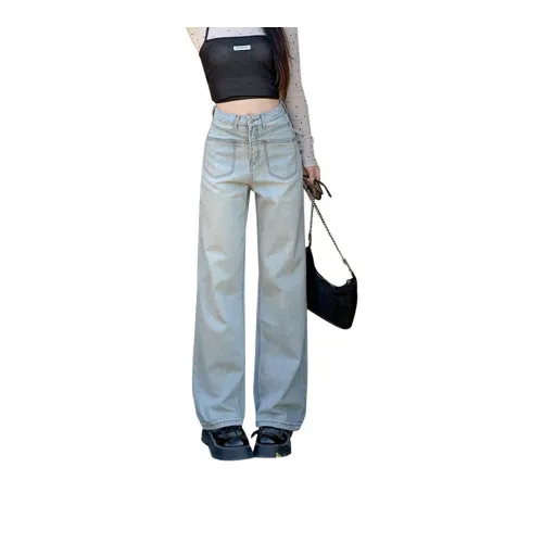 FAIRWHALE Jeans Women's Light Blue