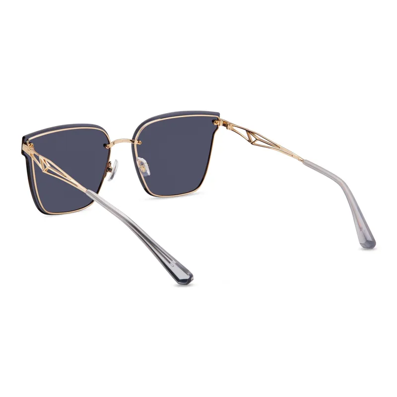HORIEN Alloy Butterfly Sunglasses Unisex-7
