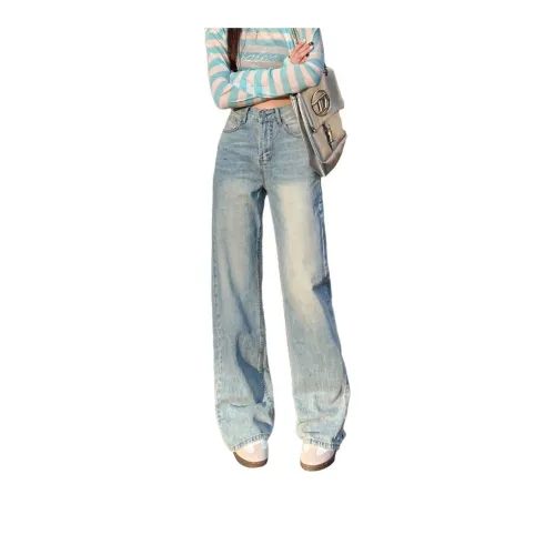 FAIRWHALE Jeans Women's Light Blue