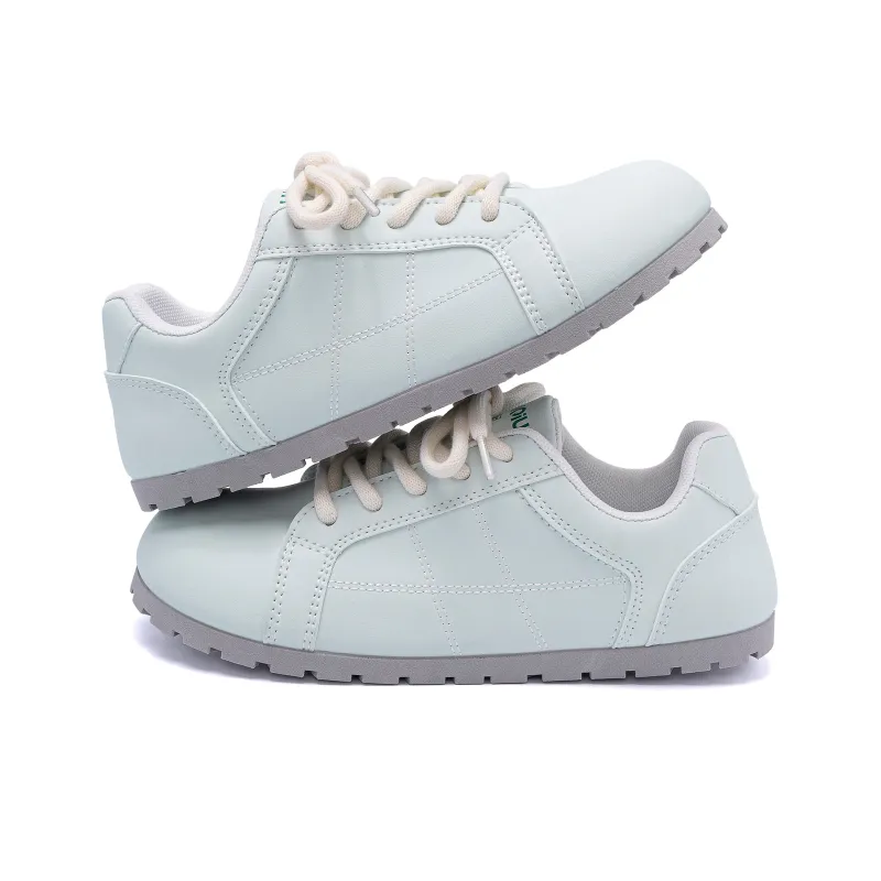 HUANQIU Coverage Anti Slip And Wear Resistant Low Top Skateboard Shoes Women's Aqua-4