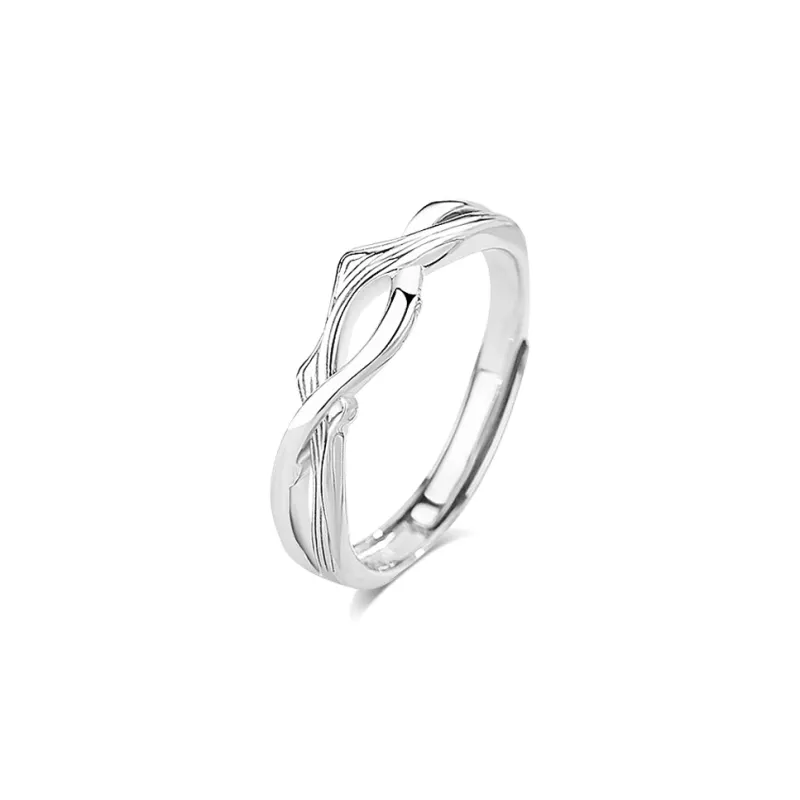 BLANK IN BLANK Sterling Silver Rings Unisex Girlfriend Birthday Confession Box-5