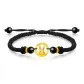 Chinese Zodiac Rabbit Bracelet Black Cord
