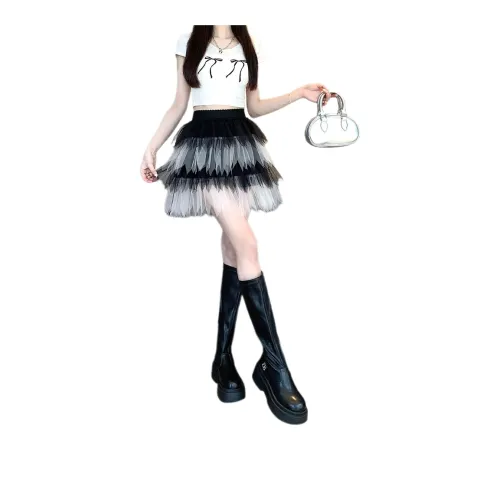 EOEI SS24 Casual Short Skirts Women's