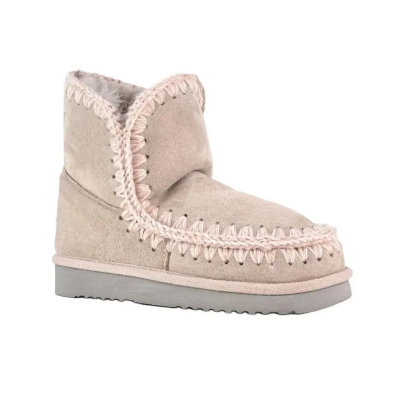 MOU Eskimo 18 Short Snow Boots Women's Taupe-2