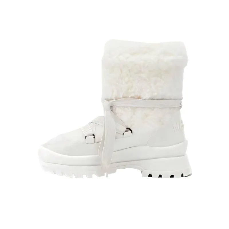 MACKAGE Conquer Short Snow Boots Women's White-0
