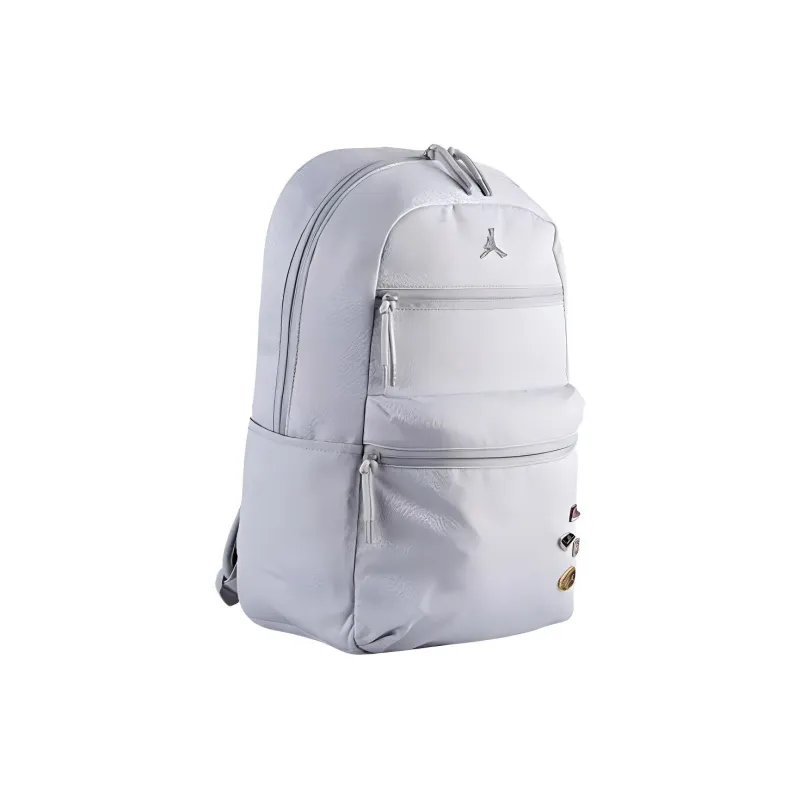 Jordan Polyester Backpack Regular Unisex Concrete Gray-2