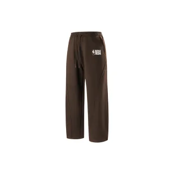 NBA Alliance Edition Knitted Sports Pants Unisex Brown