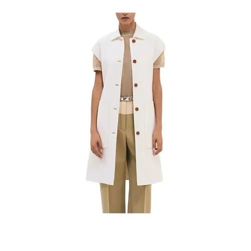 HERMES Vests Women's White