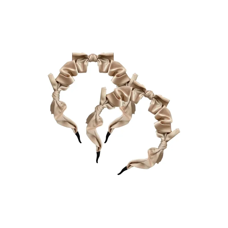 JIANYINGSHU Satin Headbands Women's-5