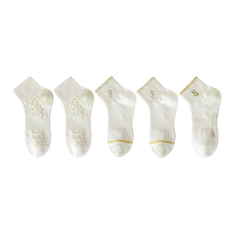 Lan Miao Ankle Socks Women's 5 Pack-16