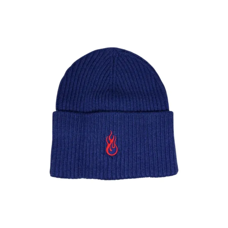 Vision Of Super Viscose, Wool, Polyamide Beanies Unisex Blue-0