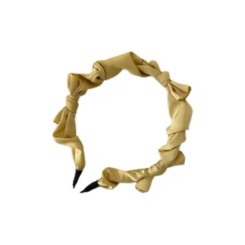 JIANYINGSHU Satin Headbands Women's