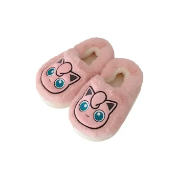 SHIGUDE x BAOKEMENG Cotton Slippers Unisex Girly Pink