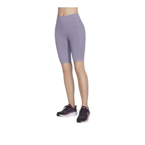 Skechers GO WALK HW Sports Shorts Women's Purple