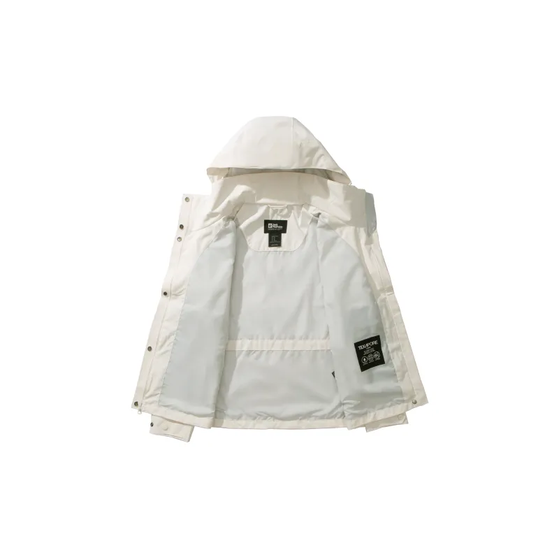 Jack Wolfskin KARANA Outdoor Hiking Waterproof, Windproof, And Water Repellent Windbreaker Jacket Women's-14