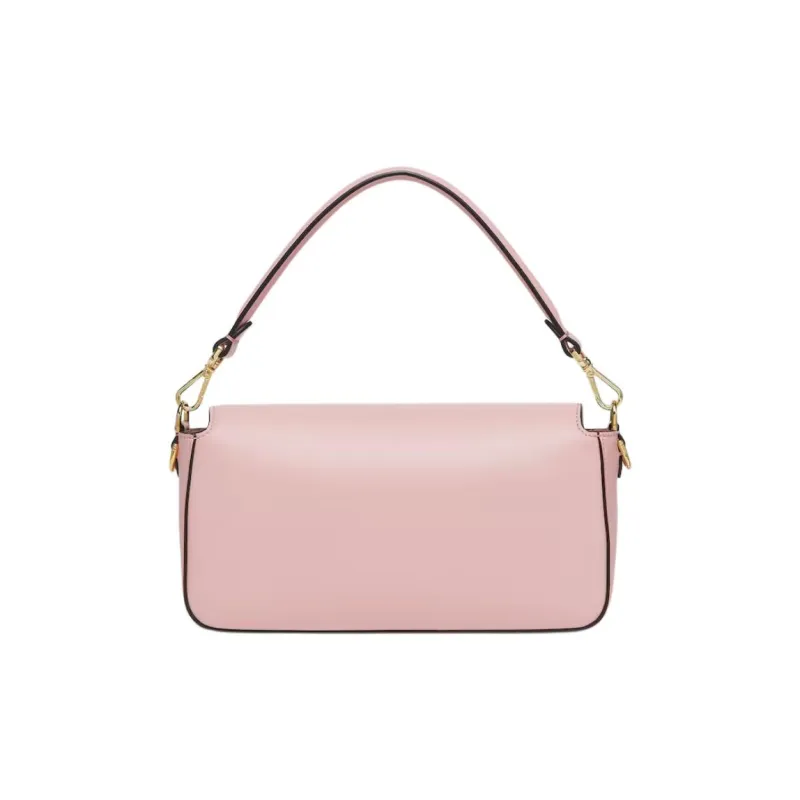 FENDI Calfskin Handbag Medium Size Women's Pink-2
