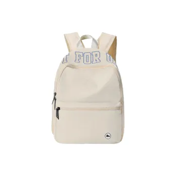 QRST Polyester Backpack Regular Unisex Apricot