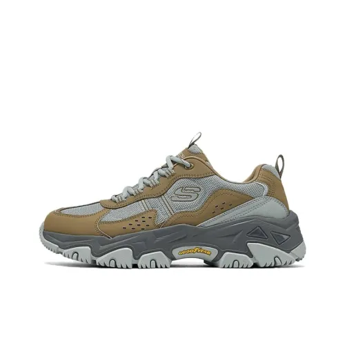 Skechers OUTDOOR MENS Anti Slip Wear Resistant Low Top Casual Shoes Men's Olive Green