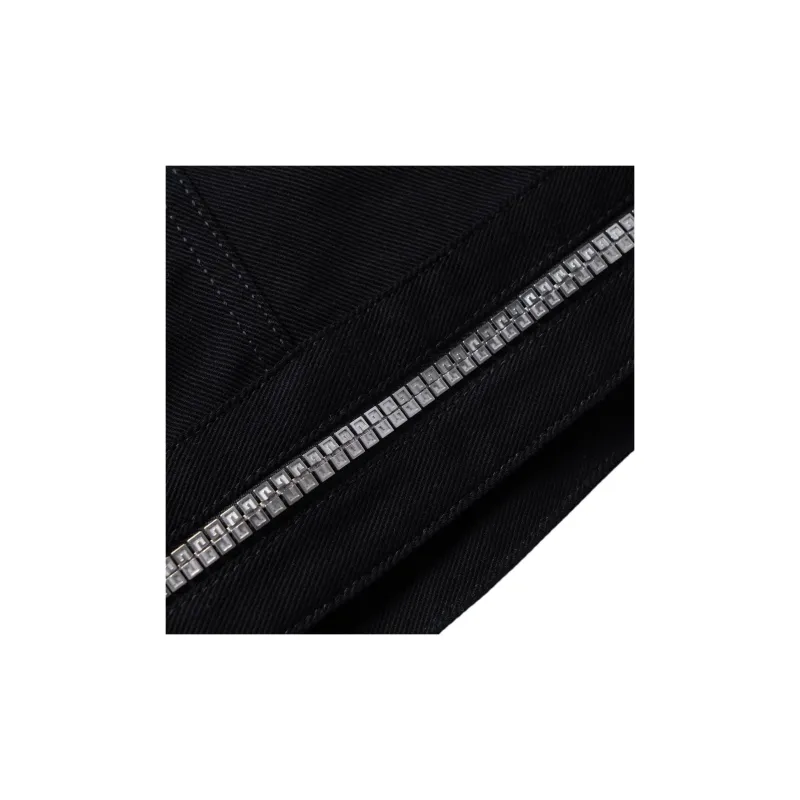 Givenchy Classic Fit 4G Zip And Rivet Denim Jacket-8
