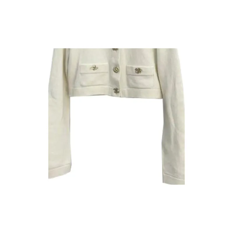 CHANEL Knitwear Women's White-4
