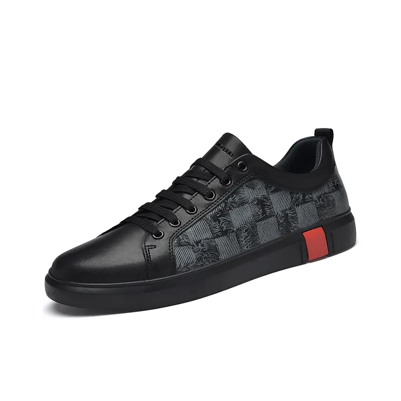 XIMO BULL Slip-Resistant Low-Top Skateboard Shoes Men's-3