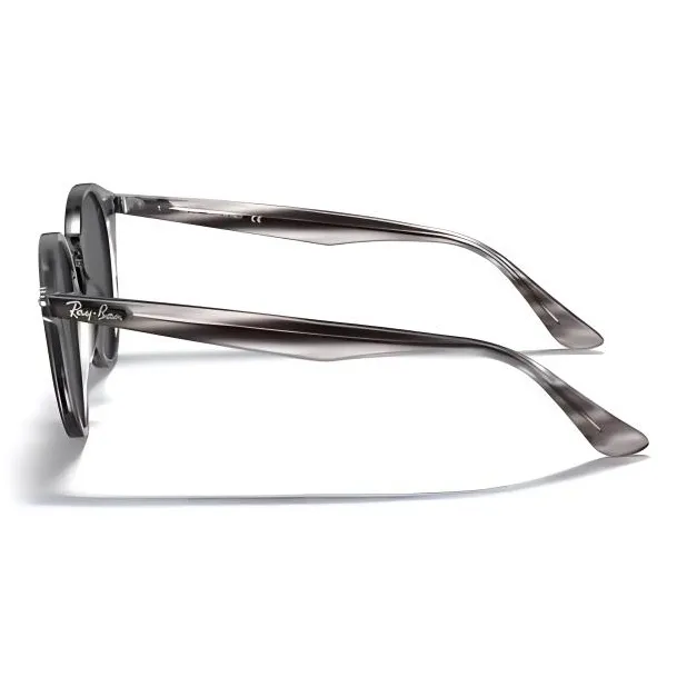 RayBan Propionate Salt Round Sunglasses Unisex Dark Gray-2