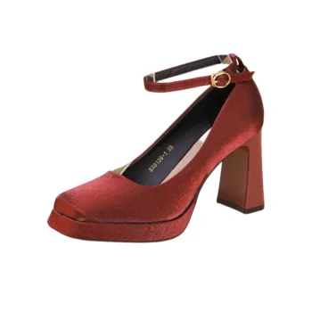 Luji Chunky Heel High Heels Women's