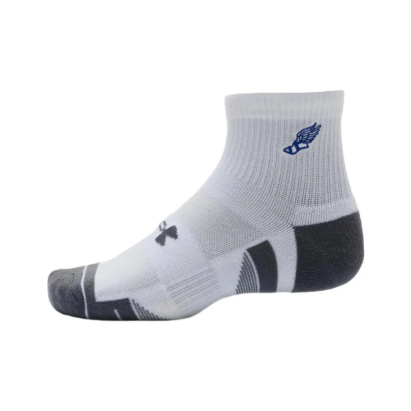 Under Armour PerformanceTech Mid Calf Socks Unisex 3 Pack White-1