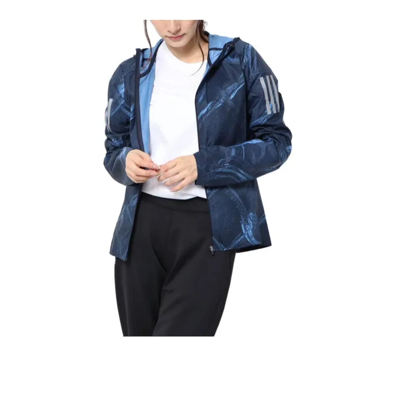 Adidas W Own The Run Jackets & Coats Women's Marine Blue-1