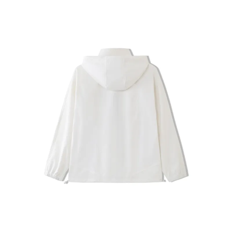 Elle Active Trench Coat Women's White-1