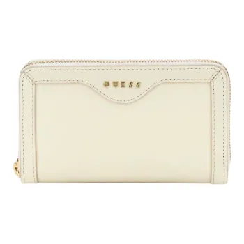 GUESS Leather Wallet Women's Cream