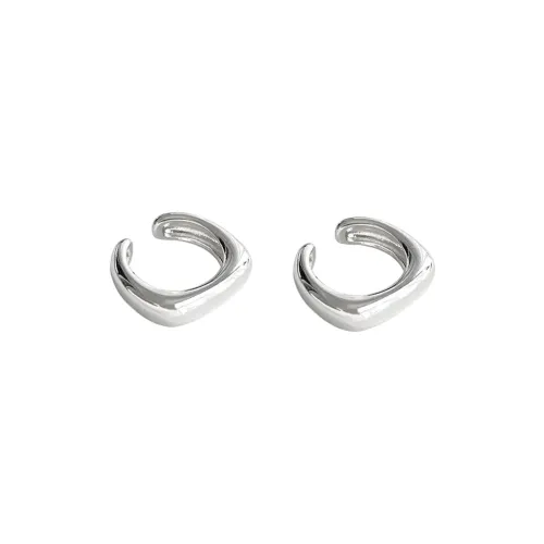 May10th Alloy Clip On Earrings Unisex