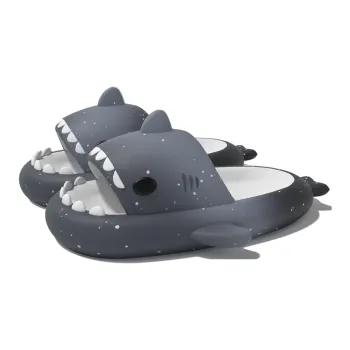 LATE TIME Platform EVA Home Indoor Couple Outdoor Slippers, Unisex Concrete Gray