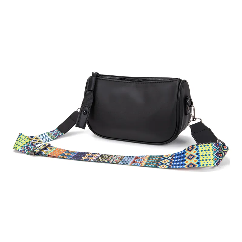 TAKI Oxford Crossbody Bags Regular Unisex Black-11