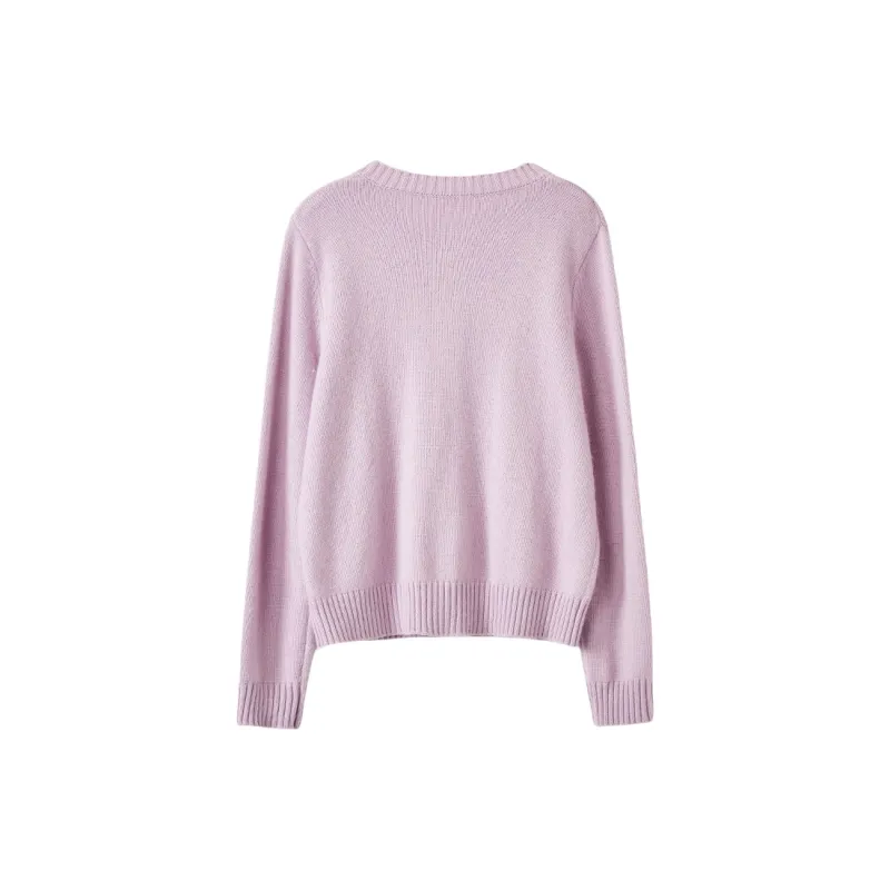 XIANGYING Knitwear Women's Purple-1
