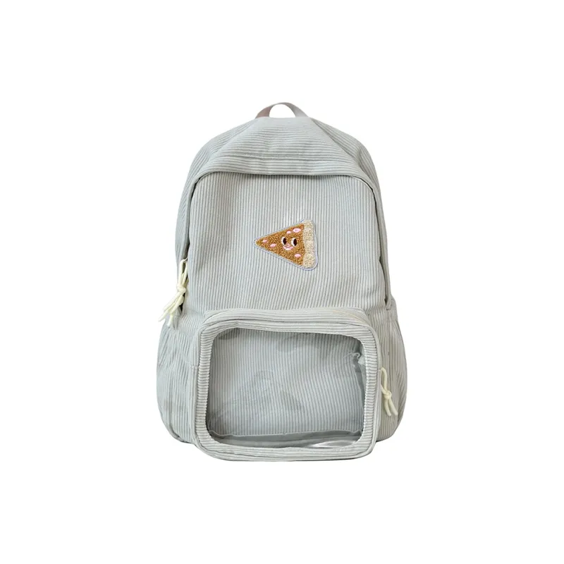 LUVISTRUE Nylon Backpack Ita Bag Backpack Regular Unisex Brown/Gray/Blue/Green-5