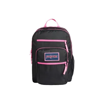 JanSport Polyester Backpack Large Size Unisex Black