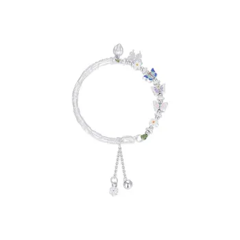 KADER 990 Sterling Silver Bracelets Women's Silver