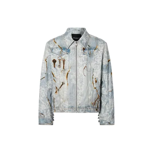 ROCAWEAR SS25 Denim Jacket Unisex Light Blue