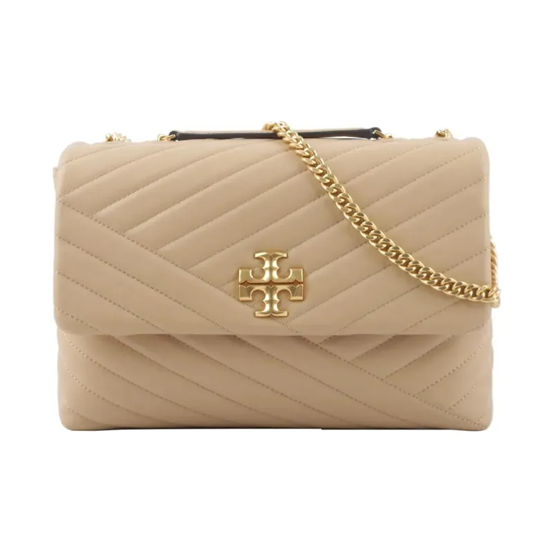 TORY BURCH Kira Quilting Leather Crossbody Bag Shoulder Bag Women's Desert Dunes-0