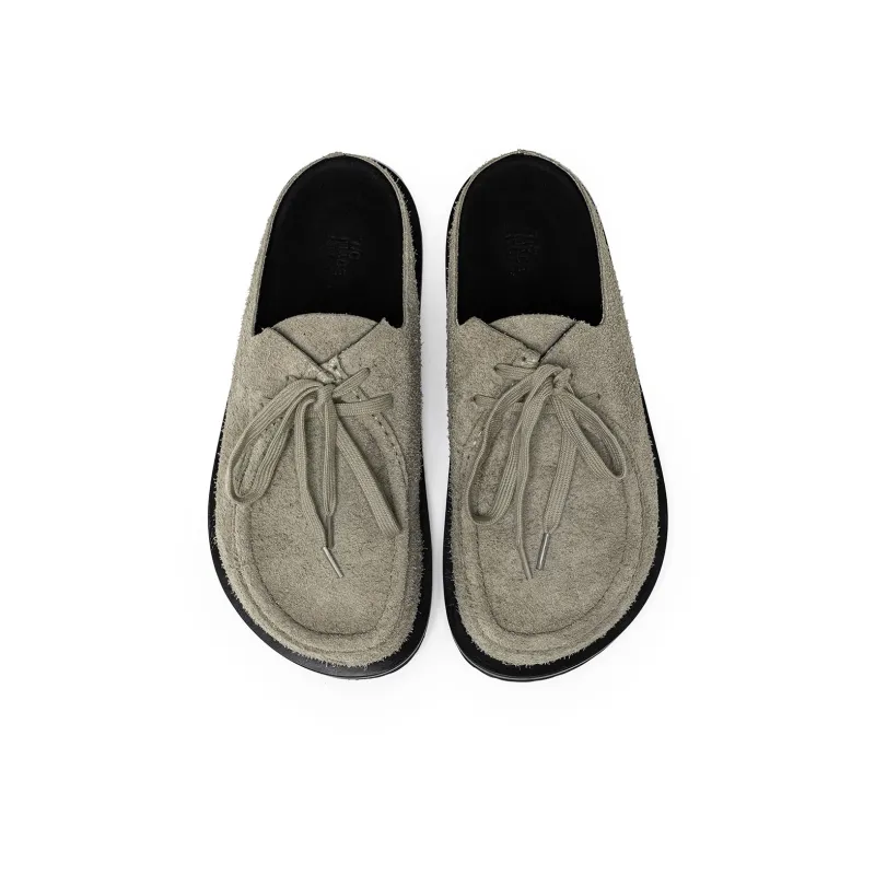 TC Abrasion-Resistant Wrap-toe Slippers Unisex Khaki Fabric Color-2