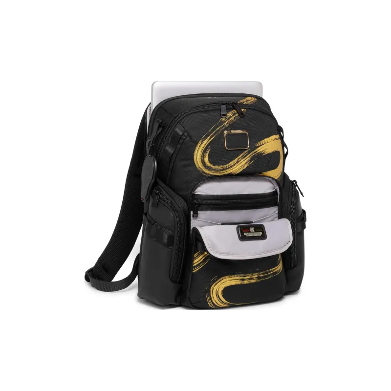 TUMI Nylon Backpack Regular Unisex Black-5